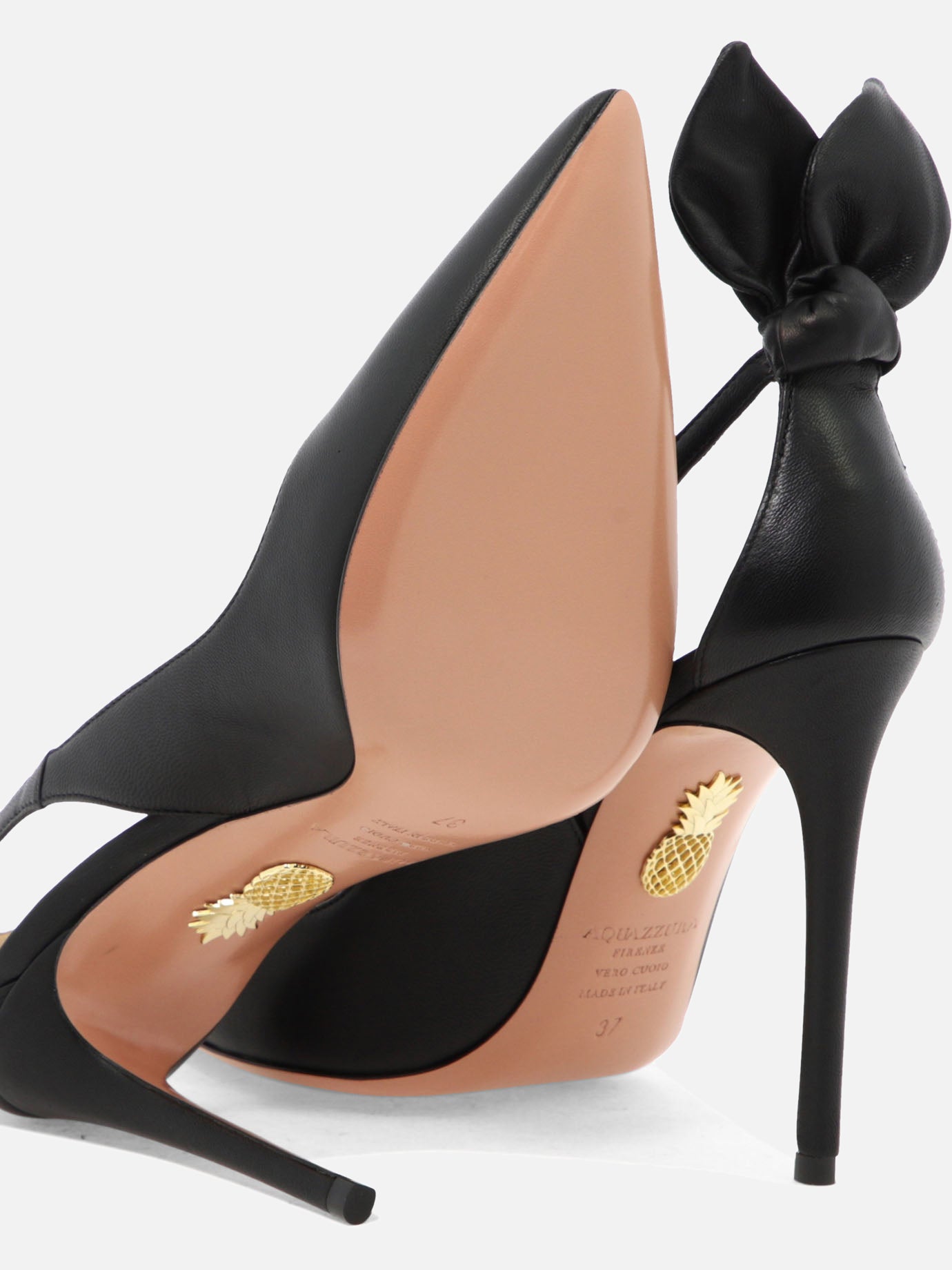 Décolleté 100% crossbred leather - 100% calf leather Nero - Aquazzura Donna | PDP | VIETTI Online Store | Zoom-Modal_5