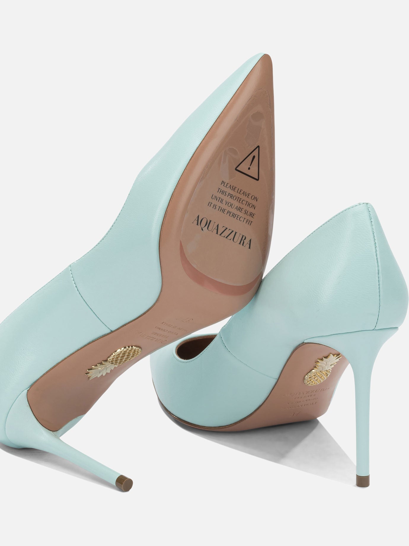 Pumps 100% leather - 100% leather Light blue - Aquazzura Women | PDP | VIETTI Online Store | Zoom-Modal_5
