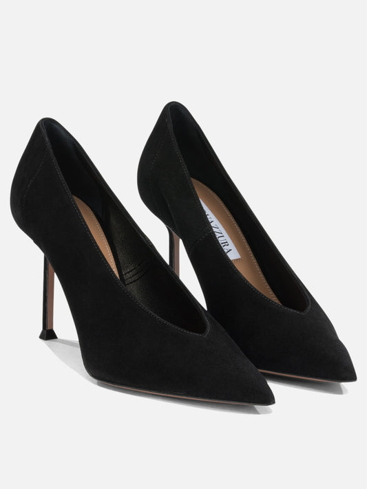 Pumps 100% suede - 100% leather Black - Aquazzura Women | PLP | VIETTI Online Store | 2