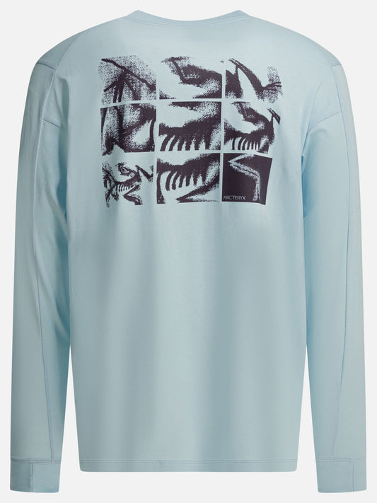 T-shirt girocollo Logo Azzurro - Arc'teryx Uomo | PLP | VIETTI Online Store | 2