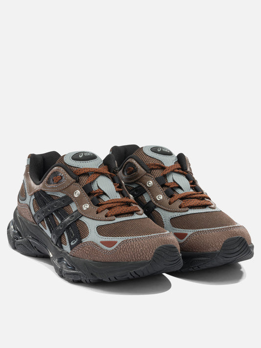 Low top sneakers 100% polyester - 100% rubber Brown - Asics Men | PLP | VIETTI Online Store | 2