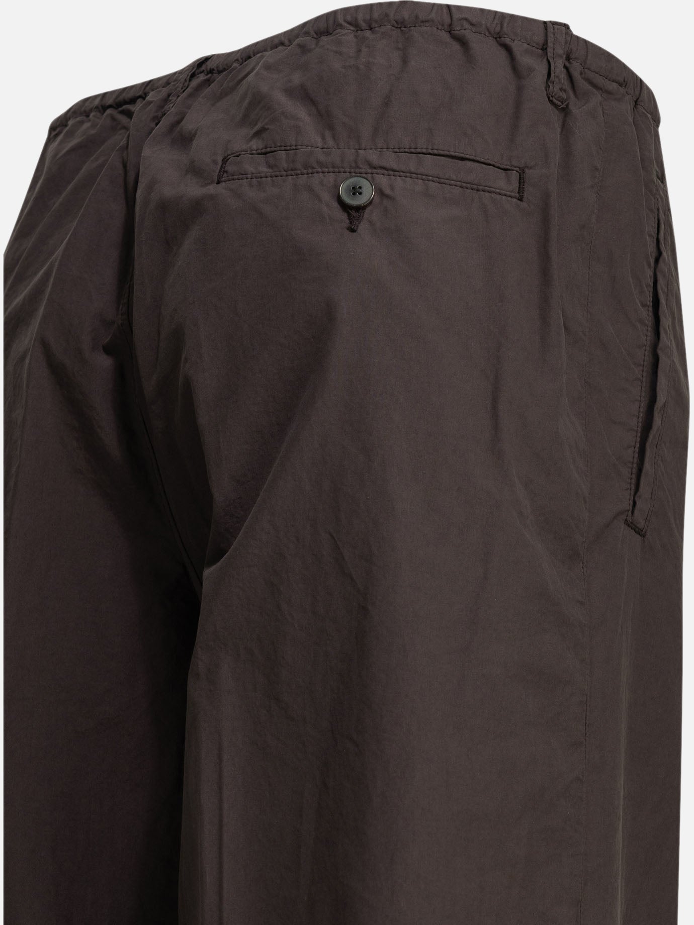 Leisure trousers Solid colour Brown - Auralee Women | PDP | VIETTI Online Store | Zoom-Modal_4