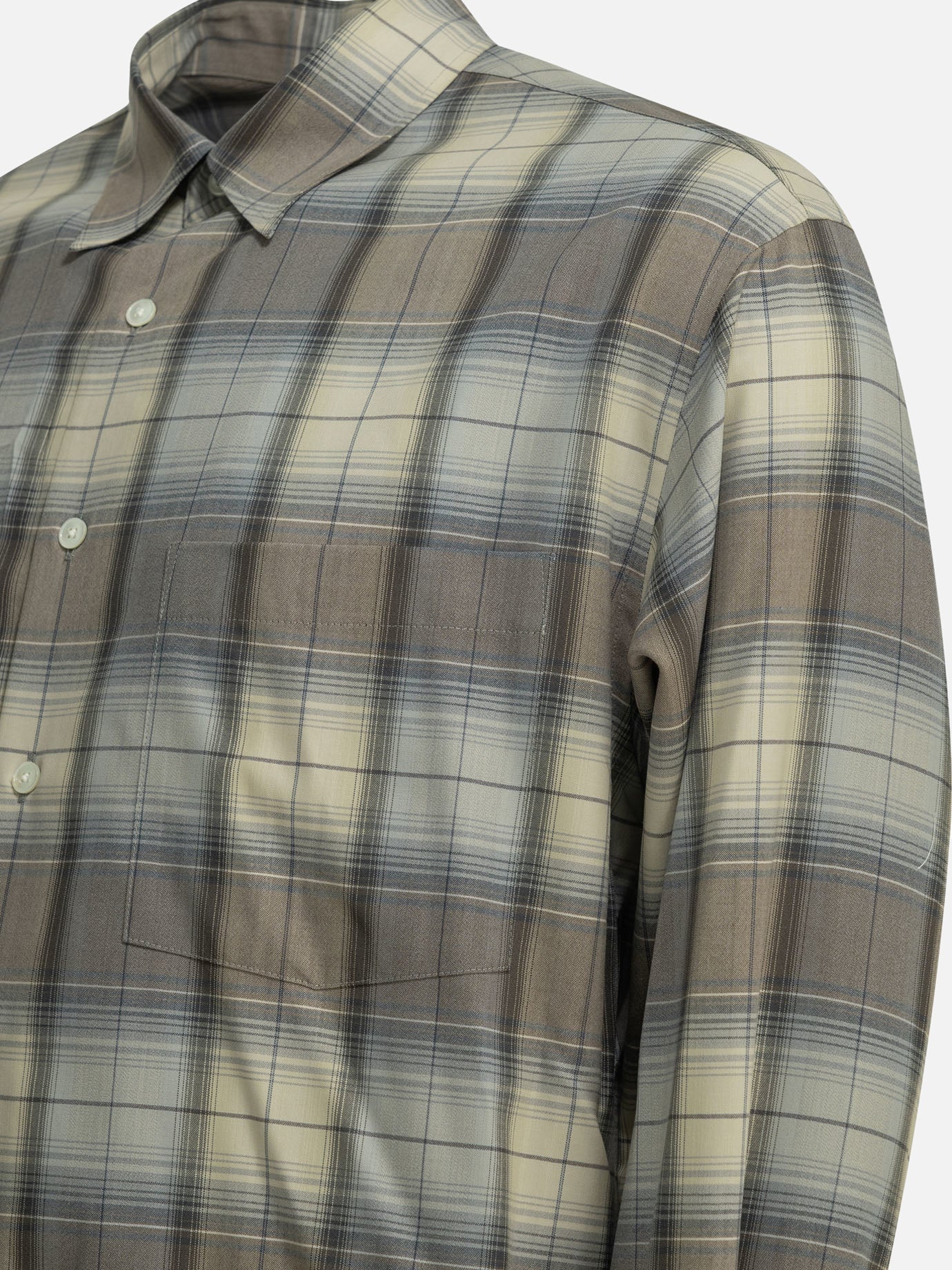 Casual shirts Plaid Grey - Auralee Men | PDP | VIETTI Online Store | Zoom-Modal_6
