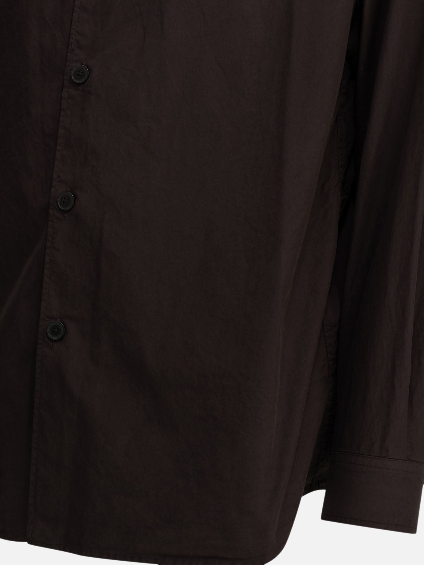 Casual shirts Solid colour Brown - Auralee Men | PDP | VIETTI Online Store | Zoom-Modal_4