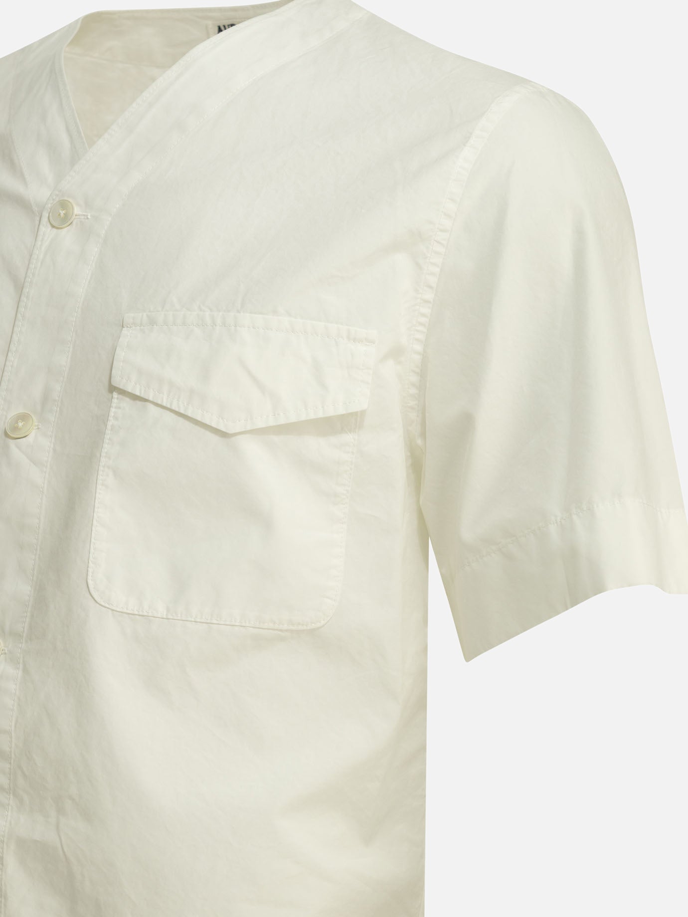 Camicie casual Solid colour Bianco - Auralee Uomo | PDP | VIETTI Online Store | Zoom-Modal_6
