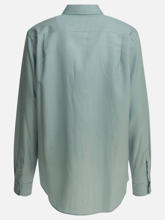 Overshirt jackets Solid colour Light blue - Auralee Women | PLP | VIETTI Online Store | 2