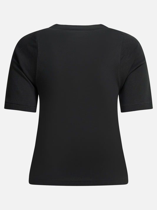 Crewneck t-shirts Solid colour Blue - Auralee Women | PLP | VIETTI Online Store | 2