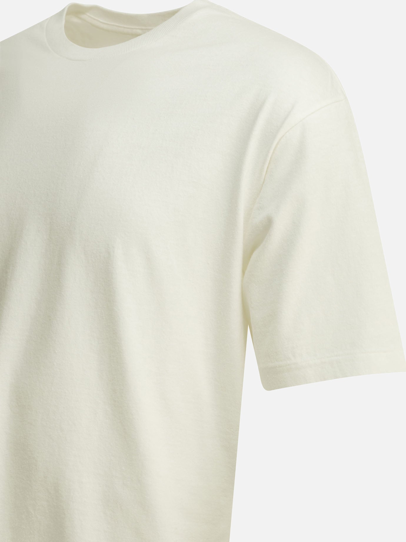 Crewneck t-shirts Solid colour White - Auralee Men | PDP | VIETTI Online Store | Zoom-Modal_4