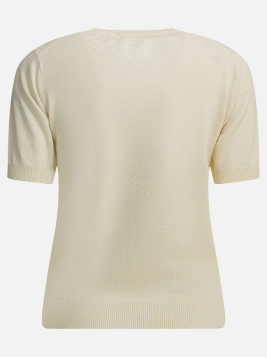 Crewneck sweaters Solid colour White - Auralee Women | PLP | VIETTI Online Store | 2