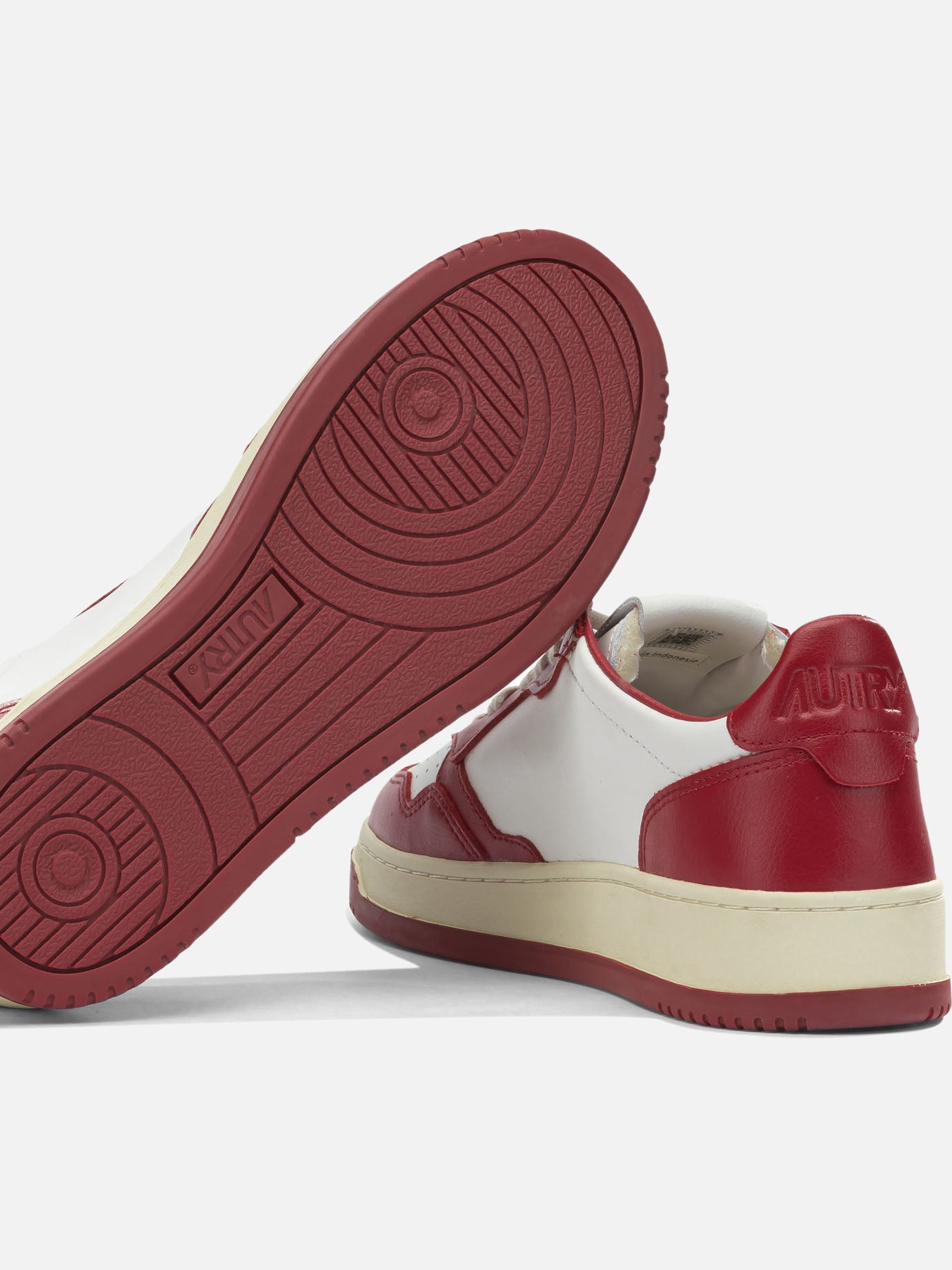 Low top sneakers 100% leather - 100% rubber Red - Autry Men | PDP | VIETTI Online Store | Zoom-Modal_5