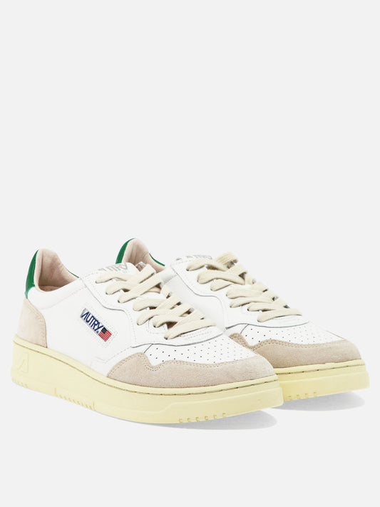 Low top sneakers 90% cow leather 10% nylon - 100% rubber Beige - Autry Men | PLP | VIETTI Online Store | 2