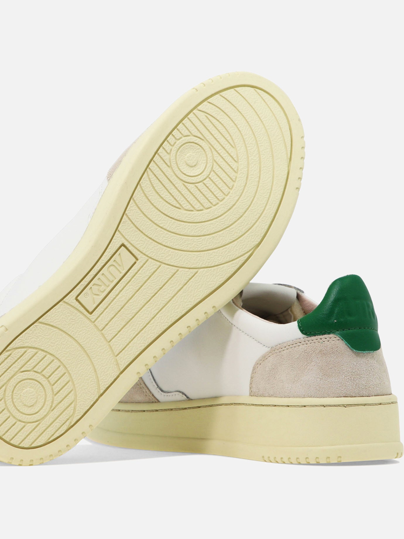 Low top sneakers 90% cow leather 10% nylon - 100% rubber Beige - Autry Men | PDP | VIETTI Online Store | Zoom-Modal_5