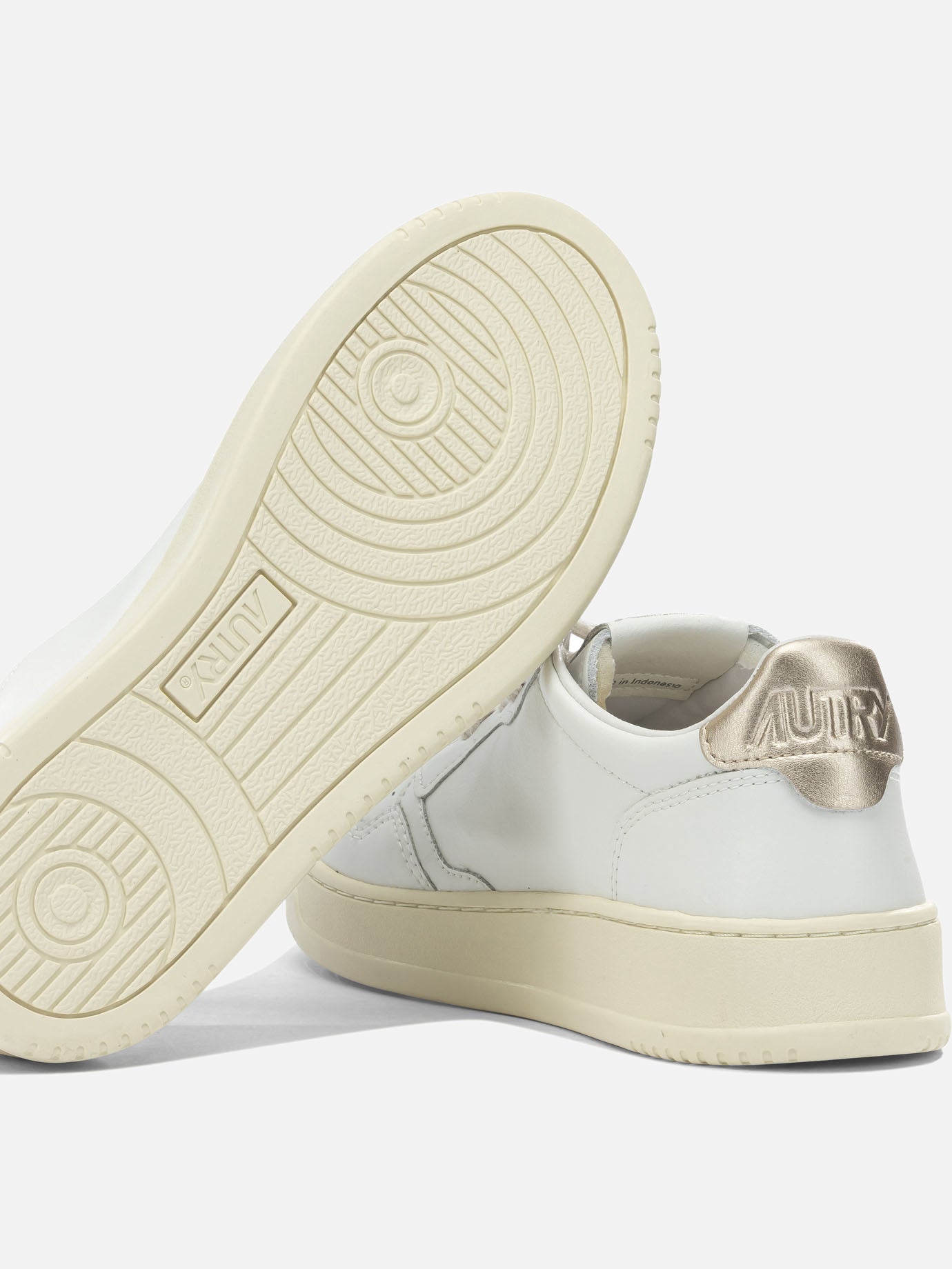Low top sneakers 100% leather - 100% rubber Gold - Autry Women | PDP | VIETTI Online Store | Zoom-Modal_5