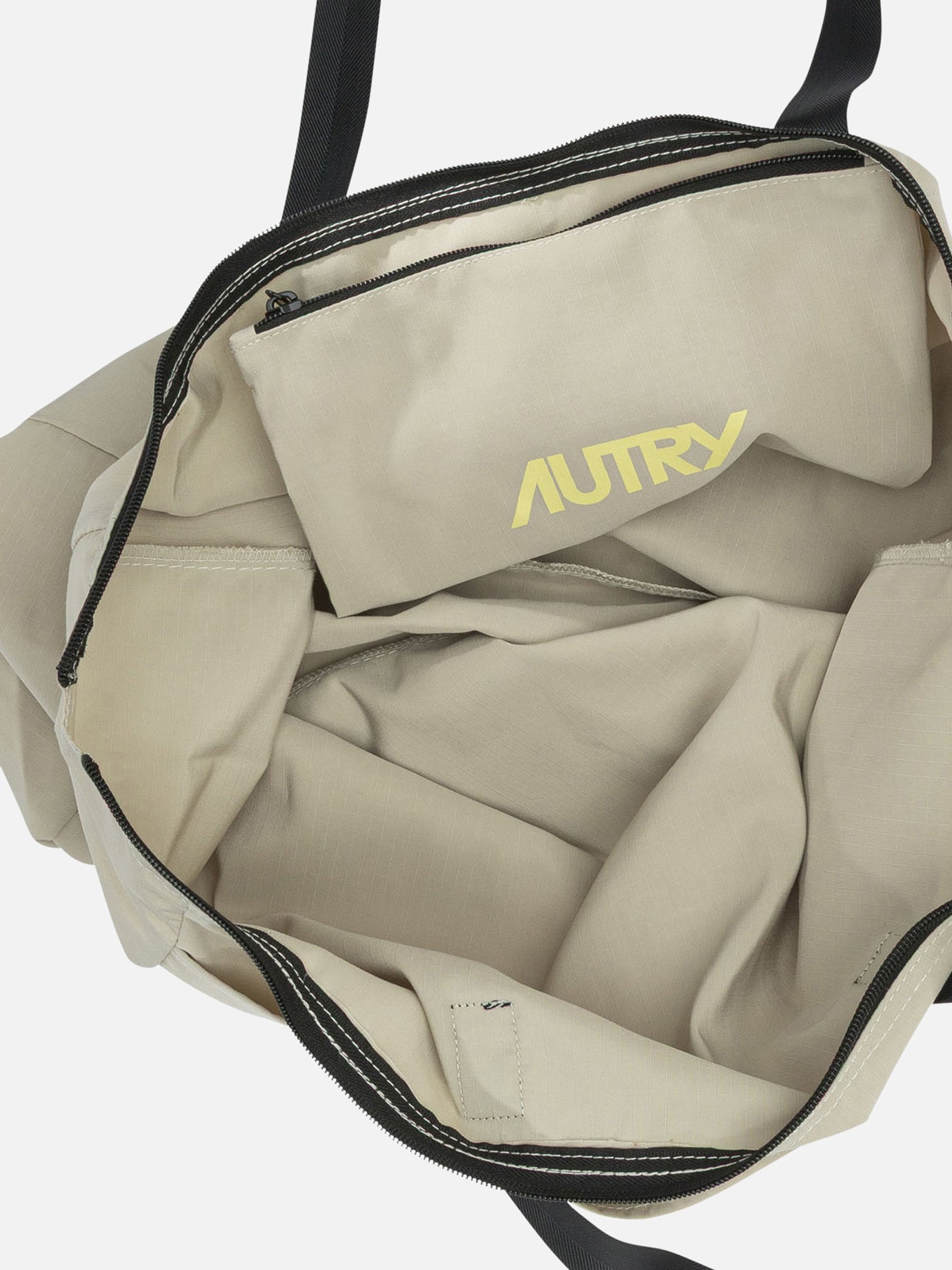 Large bags 100% nylon Beige - Autry Men | PDP | VIETTI Online Store | Zoom-Modal_4