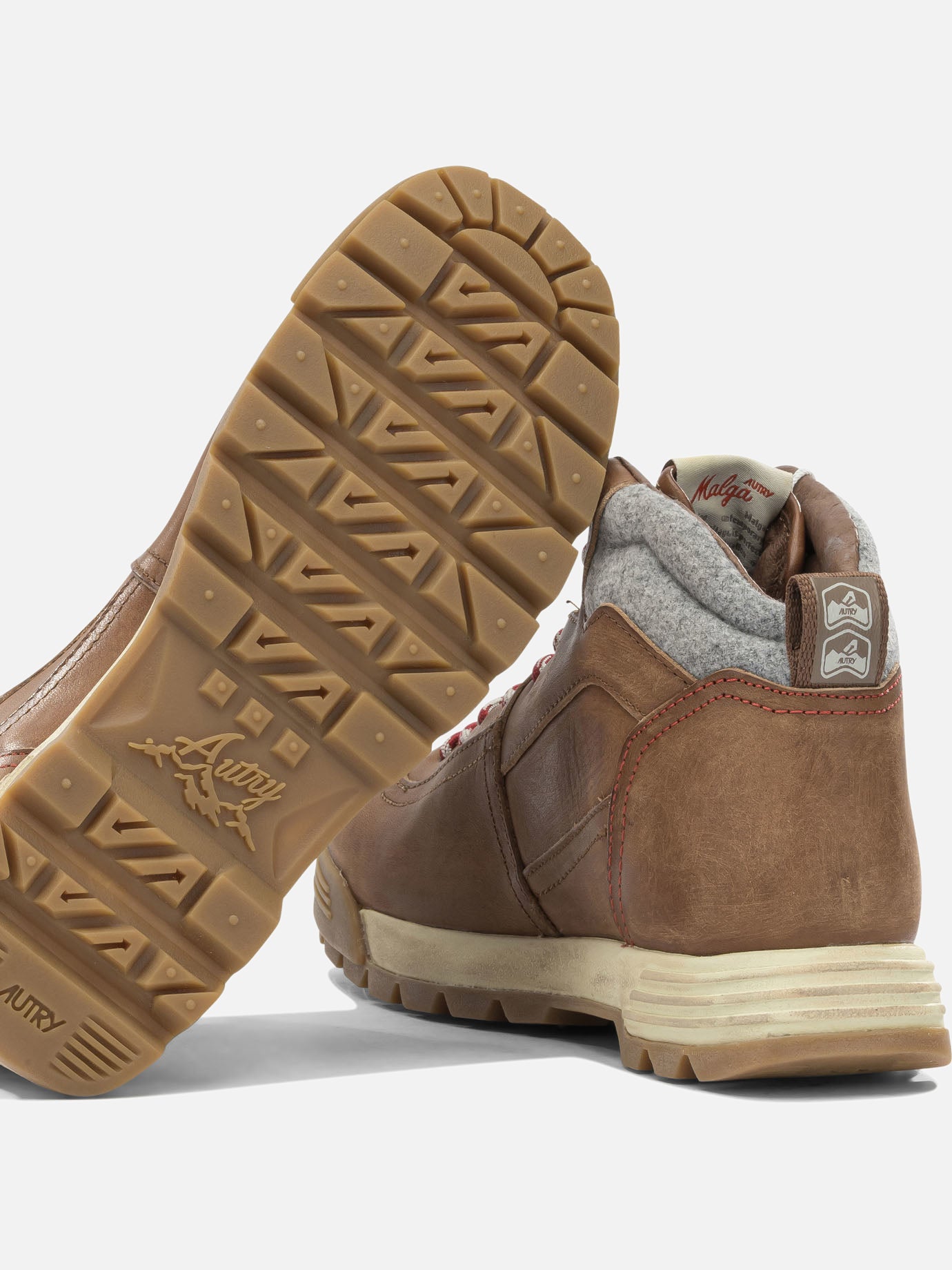 Combat boots 83% cow leather 17% polyester - 60% phylon 40% rubber Brown - Autry Women | PDP | VIETTI Online Store | Zoom-Modal_5