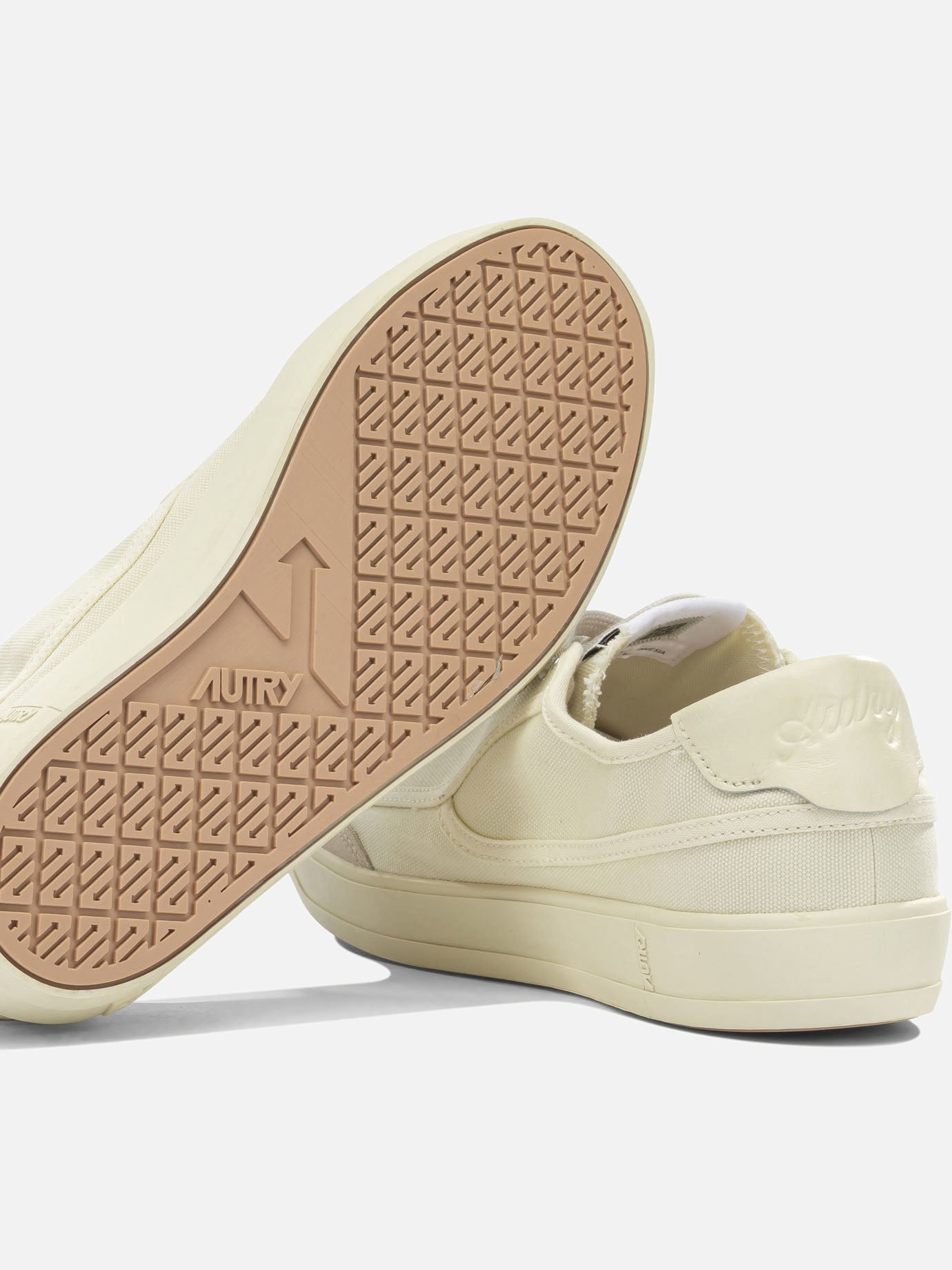 Low top sneakers 70% canvas 30% suede cow leather - 100% rubber White - Autry Men | PDP | VIETTI Online Store | Zoom-Modal_5