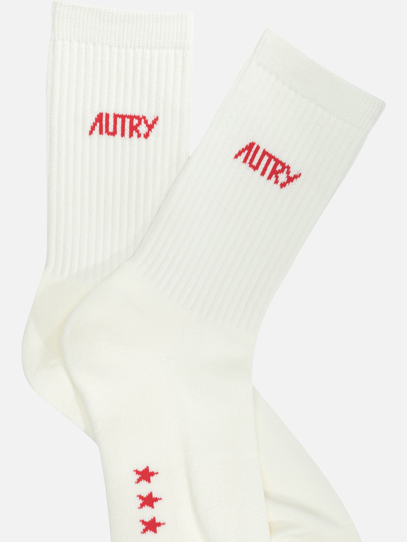 Sport socks 83% cotton 15% polyester 2% spandex White - Autry Men | PDP | VIETTI Online Store | Zoom-Modal_2