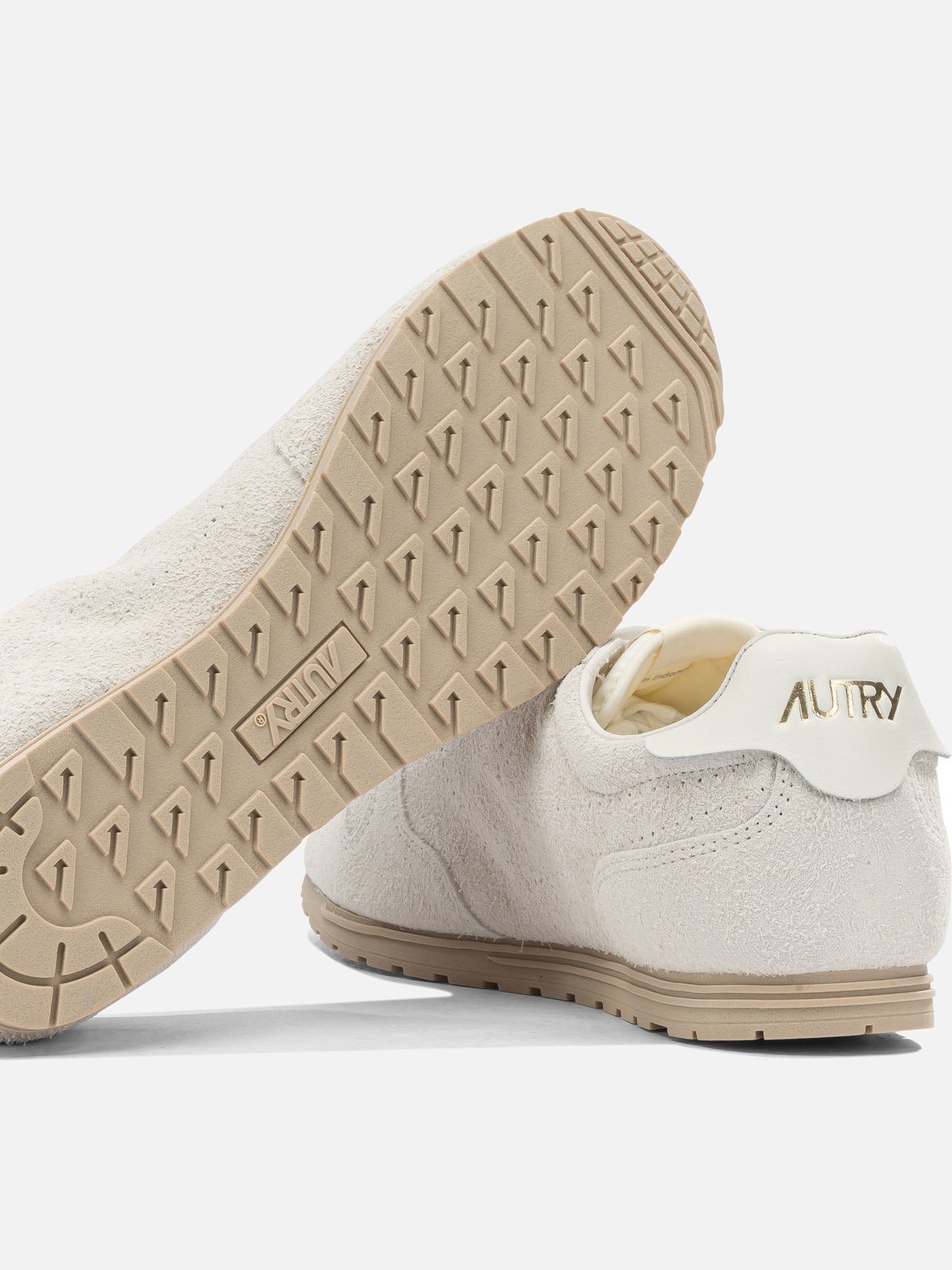 Low top sneakers 90% suede 5% nylon 5% leather - 100% rubber Beige - Autry Men | PDP | VIETTI Online Store | Zoom-Modal_5