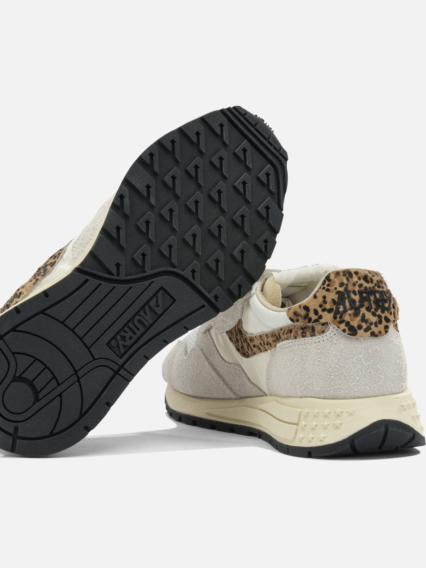 Low top sneakers 50% nylon 40% cow leather 10% mesh - 60% phylon 40% rubber Beige - Autry Women | PDP | VIETTI Online Store | Zoom-Modal_5