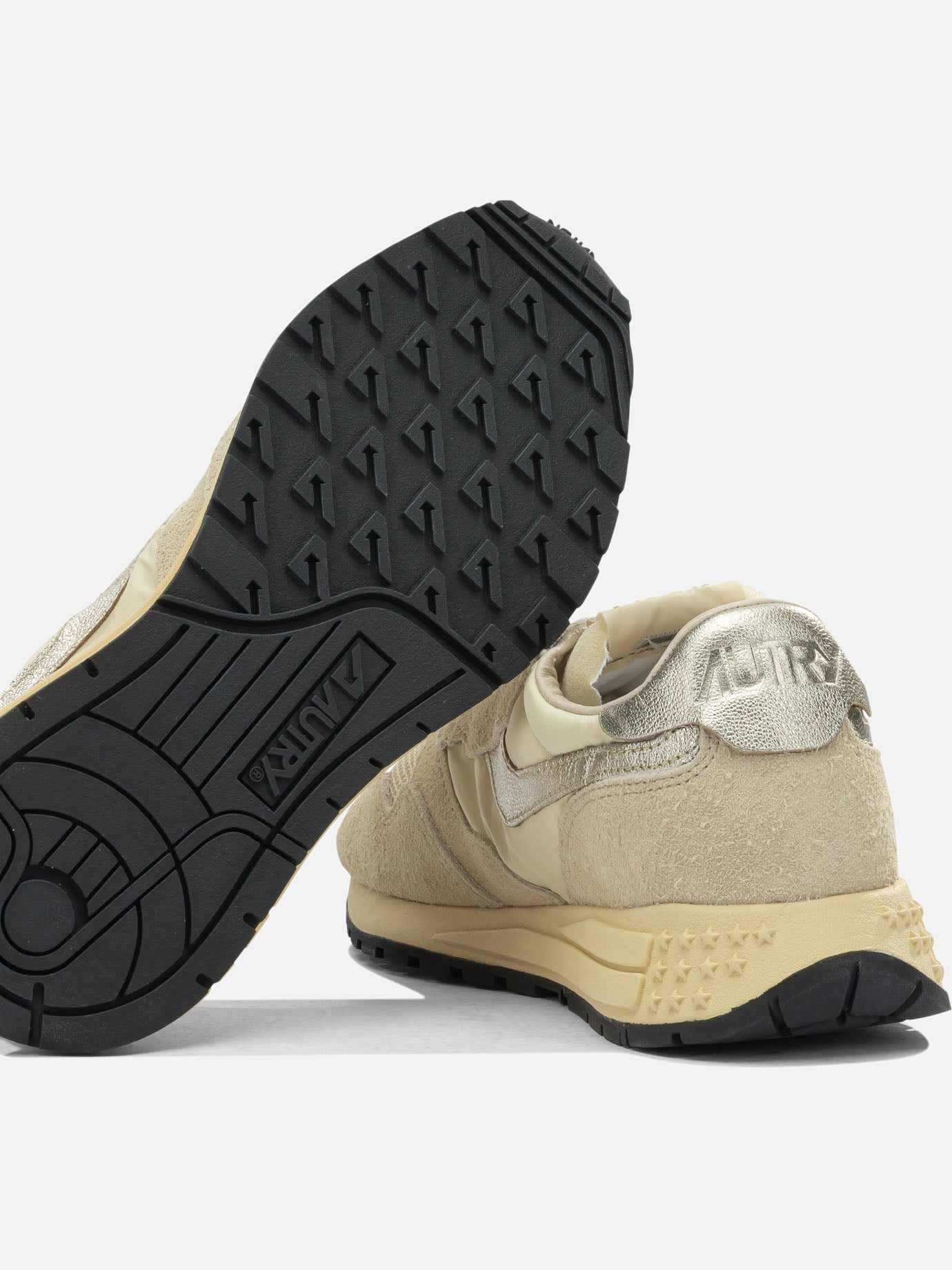 Low top sneakers 50% nylon 40% cow leather 10% mesh - 60% phylon 40% rubber Beige - Autry Women | PDP | VIETTI Online Store | Zoom-Modal_5