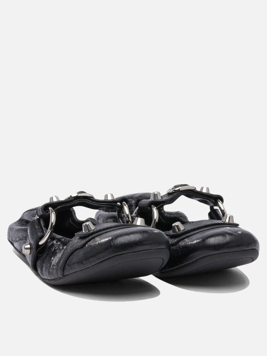 Mary Jane ballet flats 100% lamb leather Black - Balenciaga Women | PLP | VIETTI Online Store | 2