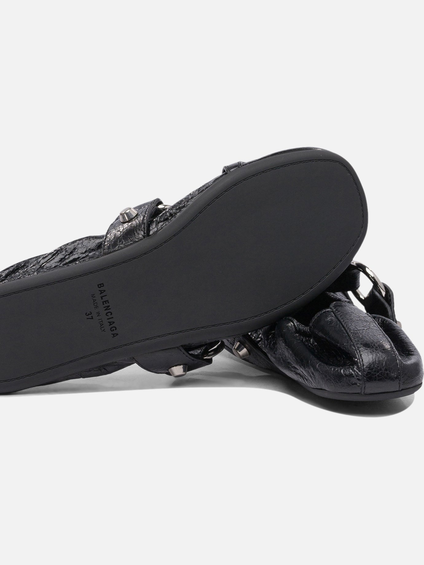 Mary Jane ballet flats 100% lamb leather Black - Balenciaga Women | PDP | VIETTI Online Store | Zoom-Modal_5