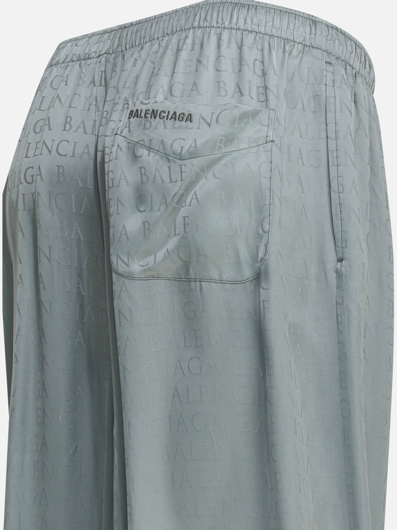 Leisure trousers Logo Grey - Balenciaga Women | PDP | VIETTI Online Store | Zoom-Modal_4