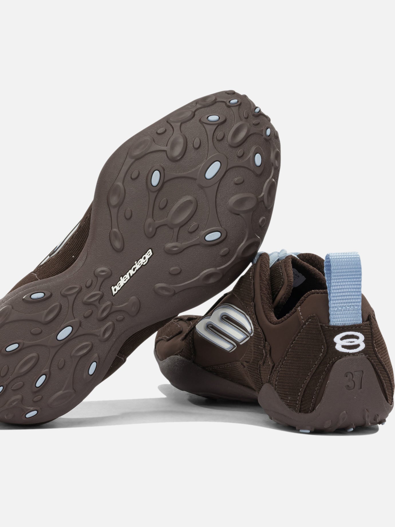 Low top sneakers 48% polyester 31% recycled cotton 21% cotton Brown - Balenciaga Women | PDP | VIETTI Online Store | Zoom-Modal_5