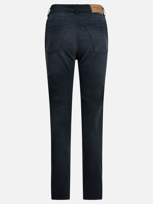 Straight-leg jeans Solid colour Blue - Balenciaga Women | PLP | VIETTI Online Store | 2