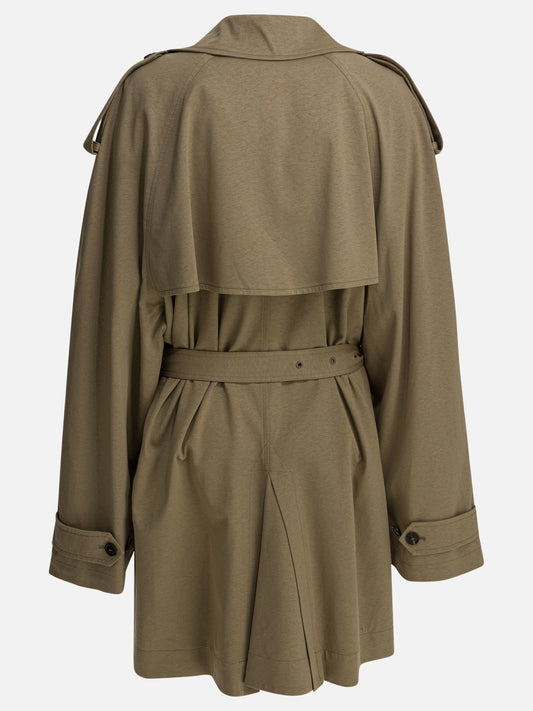 Raincoats & Trench coats Solid colour Beige - Balenciaga Women | PLP | VIETTI Online Store | 2