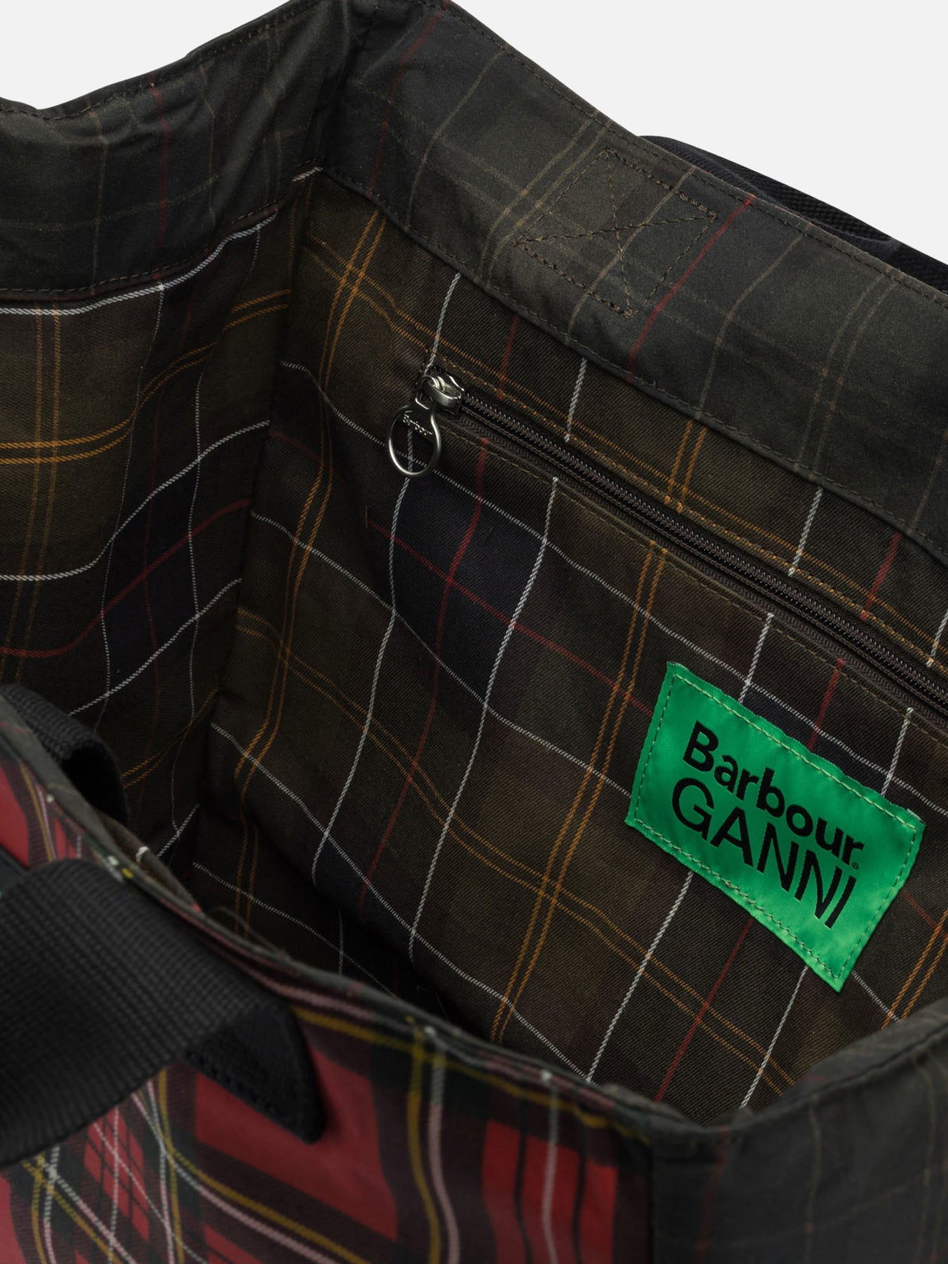 Large bags 100% waxed cotton Red - Barbour Women | PDP | VIETTI Online Store | Zoom-Modal_5
