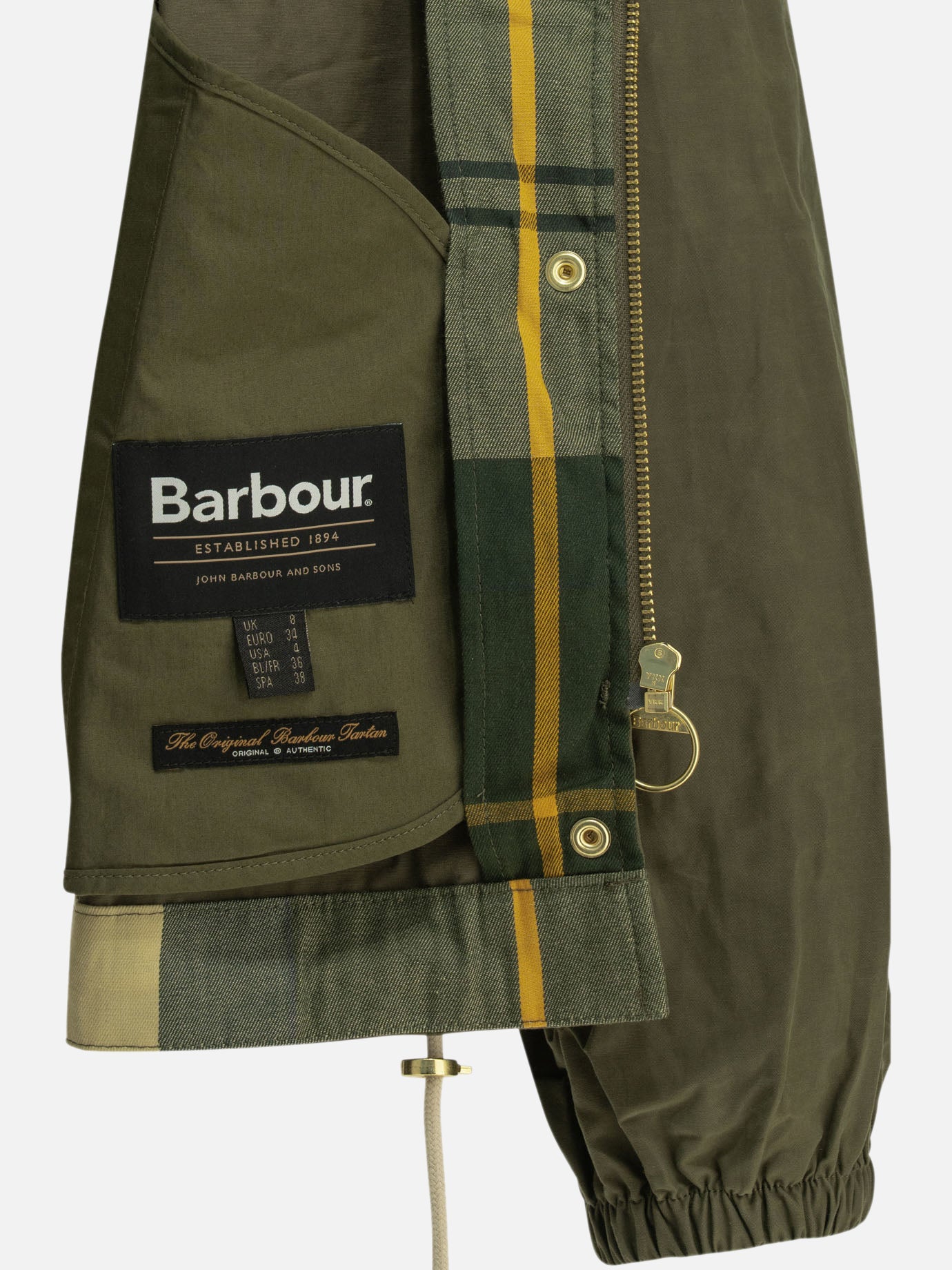 Raincoats & Trench coats Solid colour Green - Barbour Women | PDP | VIETTI Online Store | Zoom-Modal_4