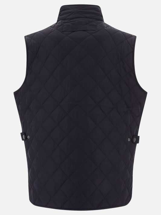 Vest jackets Solid colour Blue - Barbour Men | PLP | VIETTI Online Store | 2