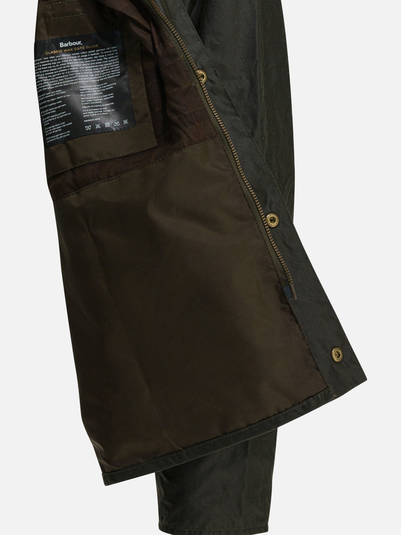 Quilted & Utility Jackets Solid colour Green - Barbour Men | PDP | VIETTI Online Store | Zoom-Modal_4