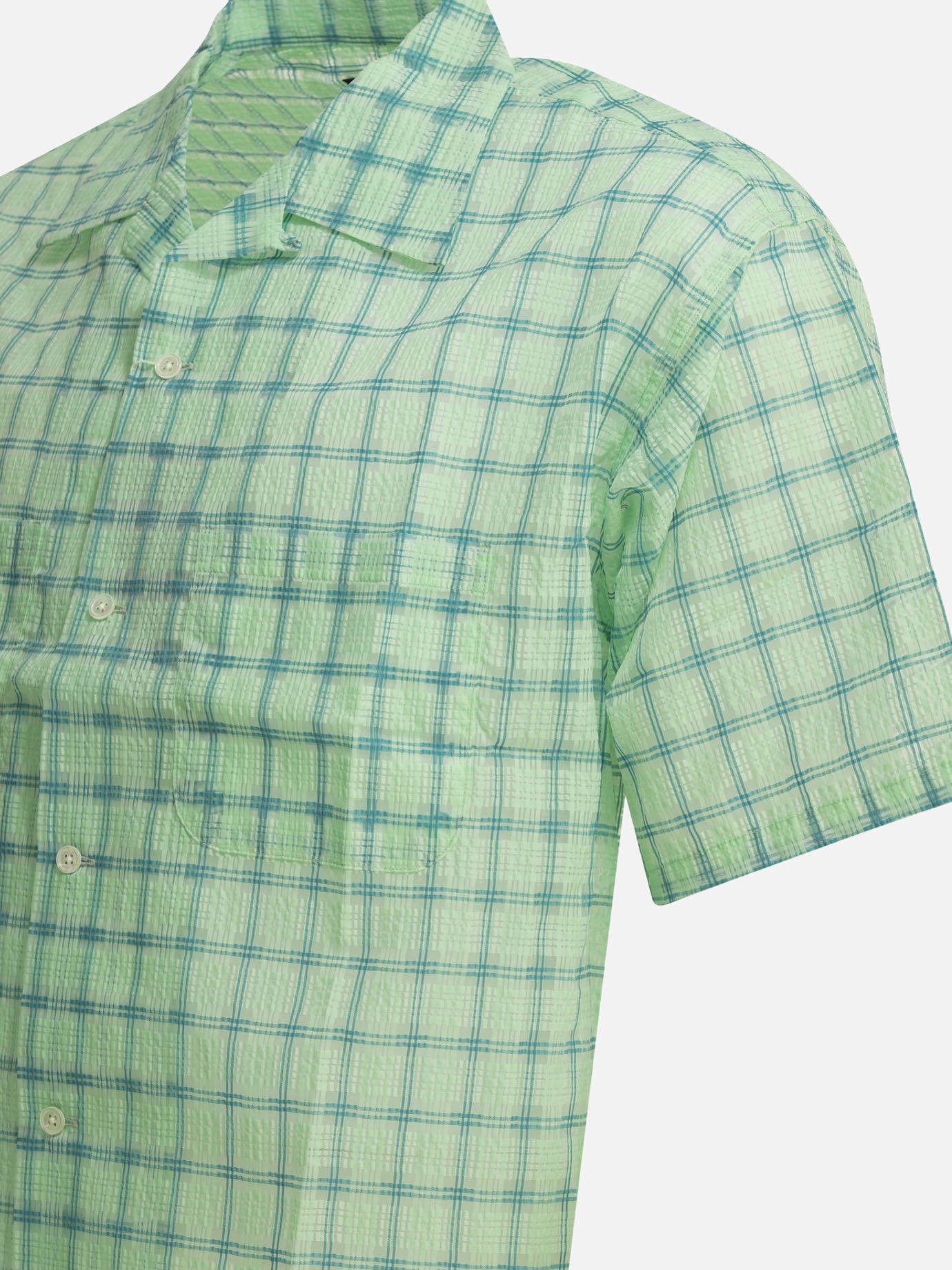 Casual shirts Plaid Green - Beams Plus Men | PDP | VIETTI Online Store | Zoom-Modal_4