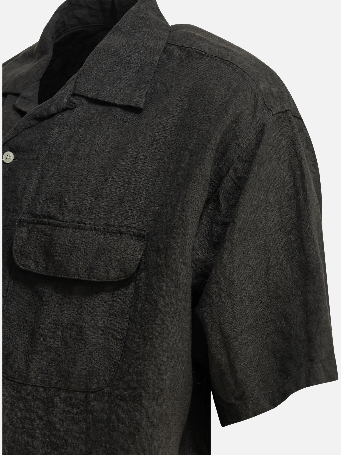 Casual shirts Solid colour Brown - Beams Plus Men | PDP | VIETTI Online Store | Zoom-Modal_4