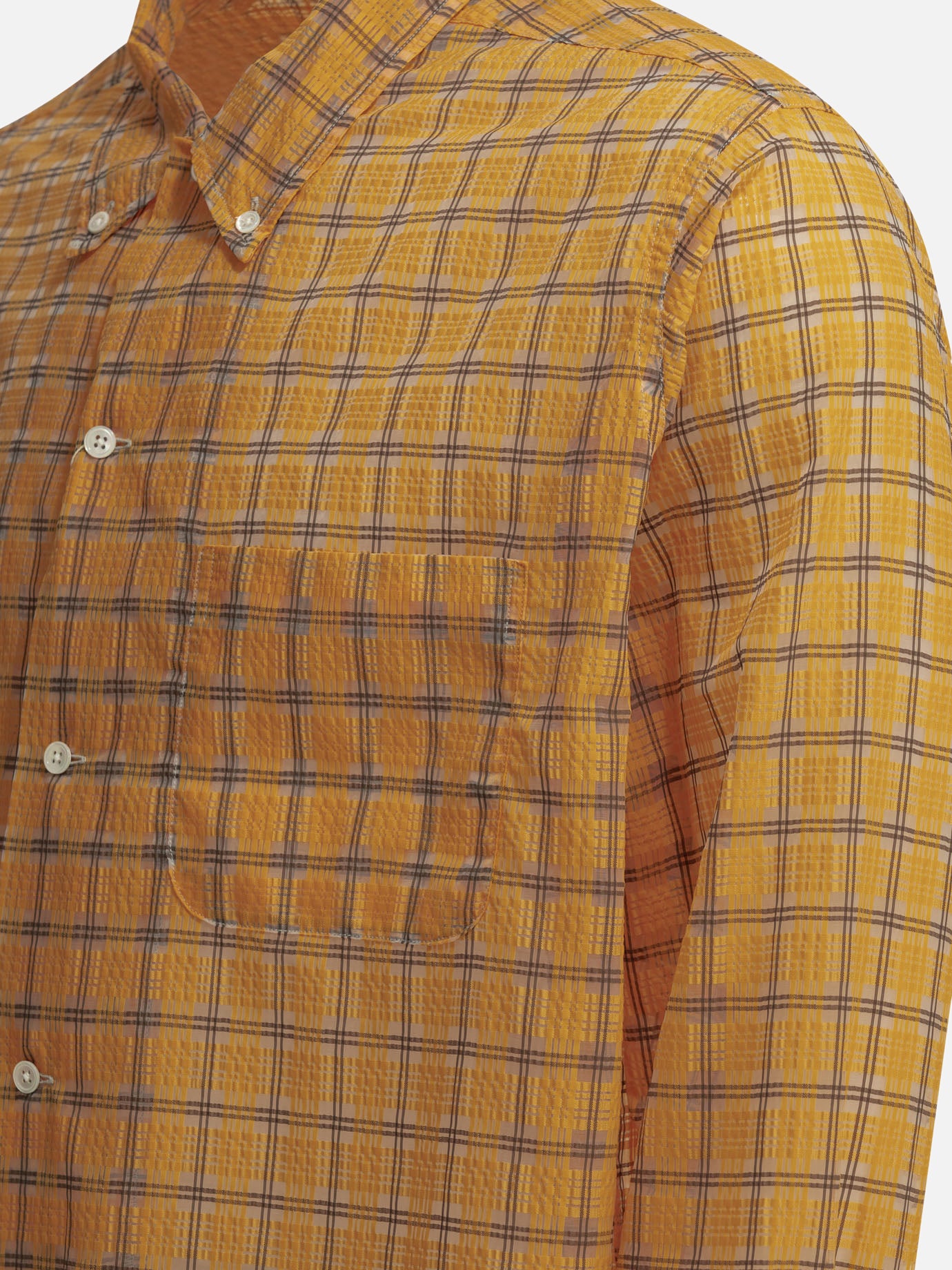 Camicie casual Plaid Arancione - Beams Plus Uomo | PDP | VIETTI Online Store | Zoom-Modal_4