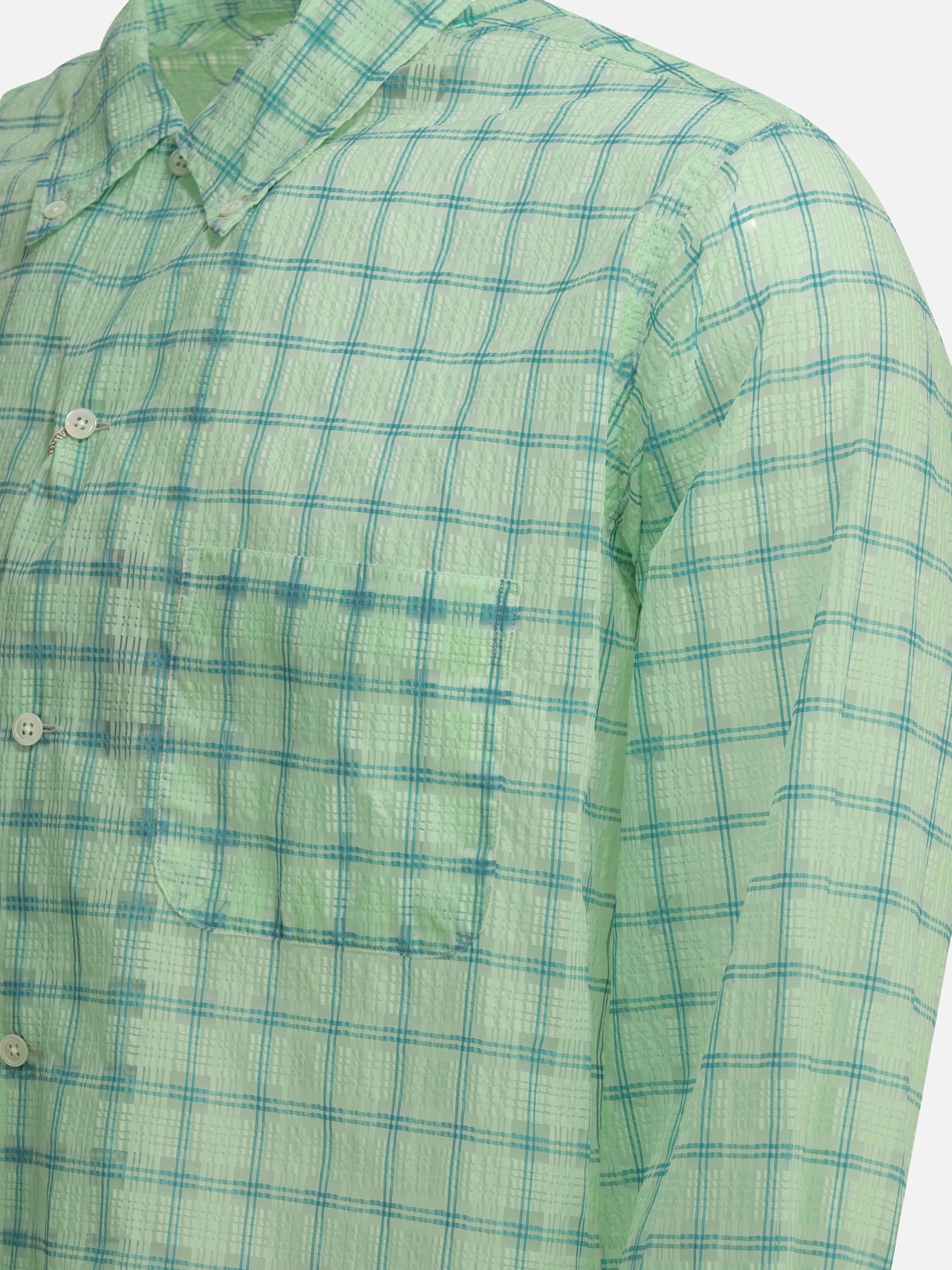 Camicie casual Plaid Verde - Beams Plus Uomo | PDP | VIETTI Online Store | Zoom-Modal_4