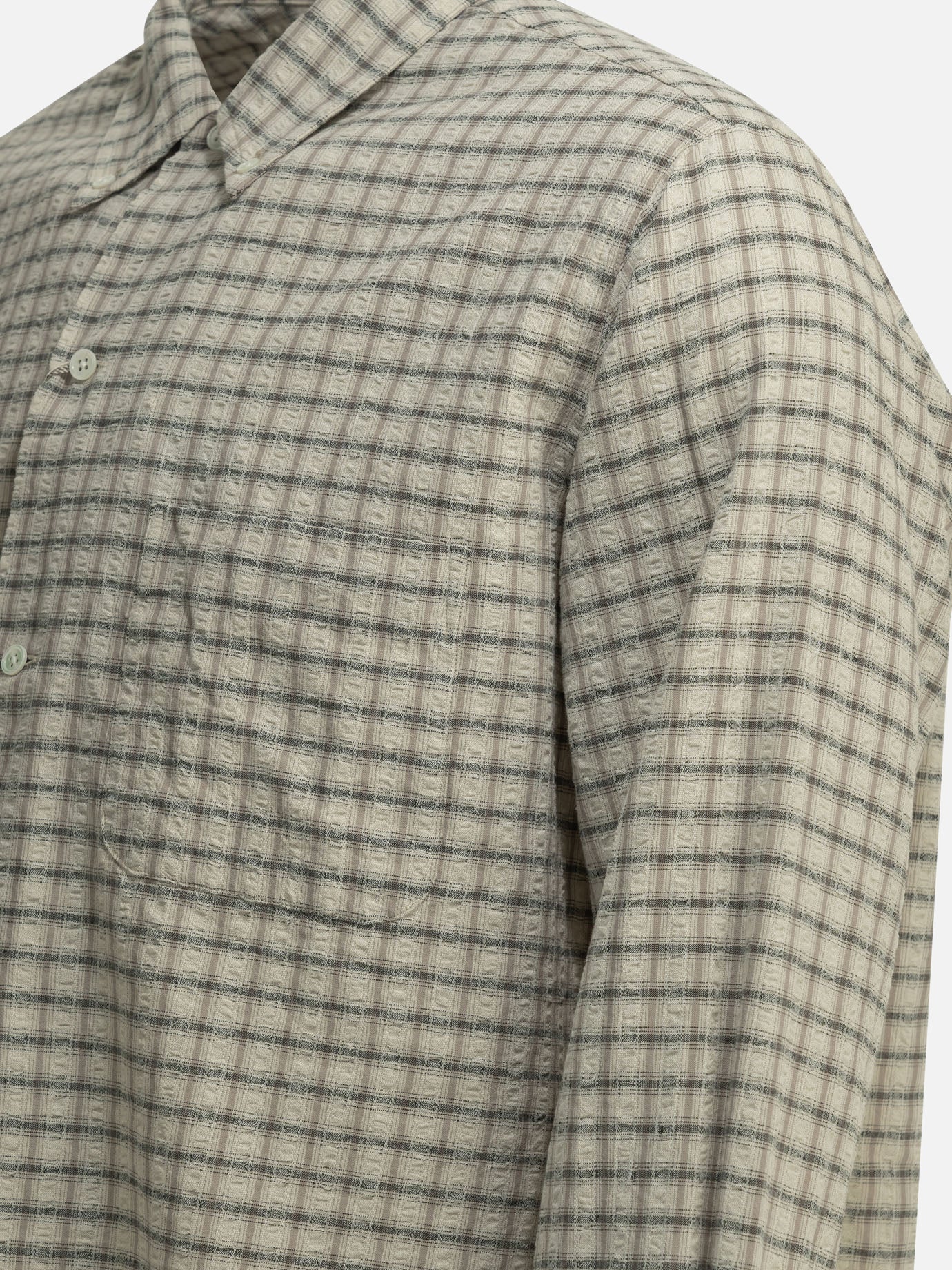 Casual shirts Plaid Beige - Beams Plus Men | PDP | VIETTI Online Store | Zoom-Modal_4