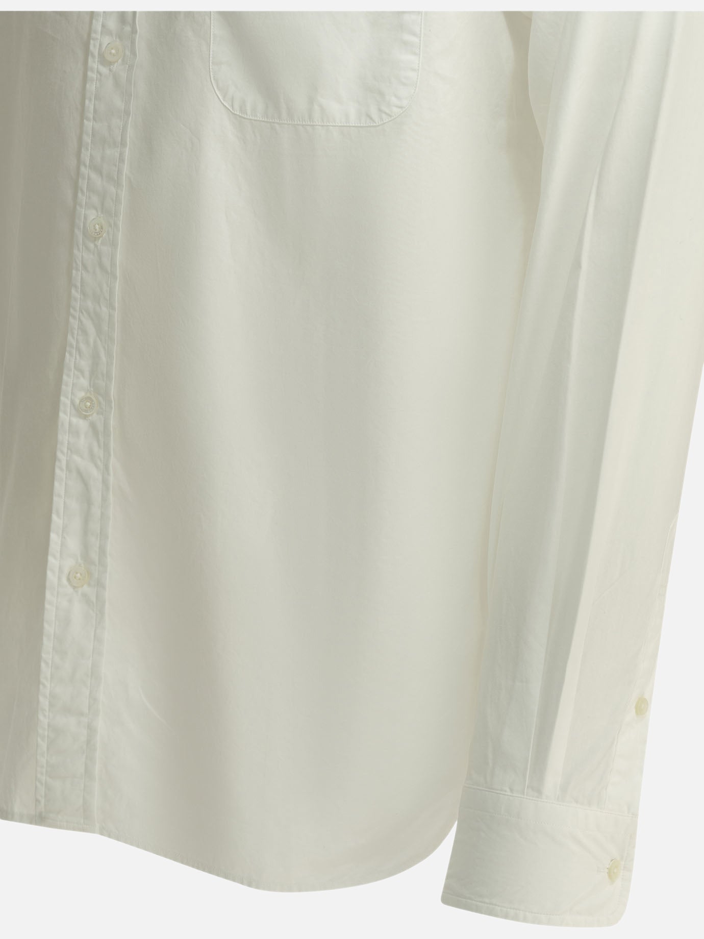 Casual shirts Solid colour White - Beams Plus Men | PDP | VIETTI Online Store | Zoom-Modal_4
