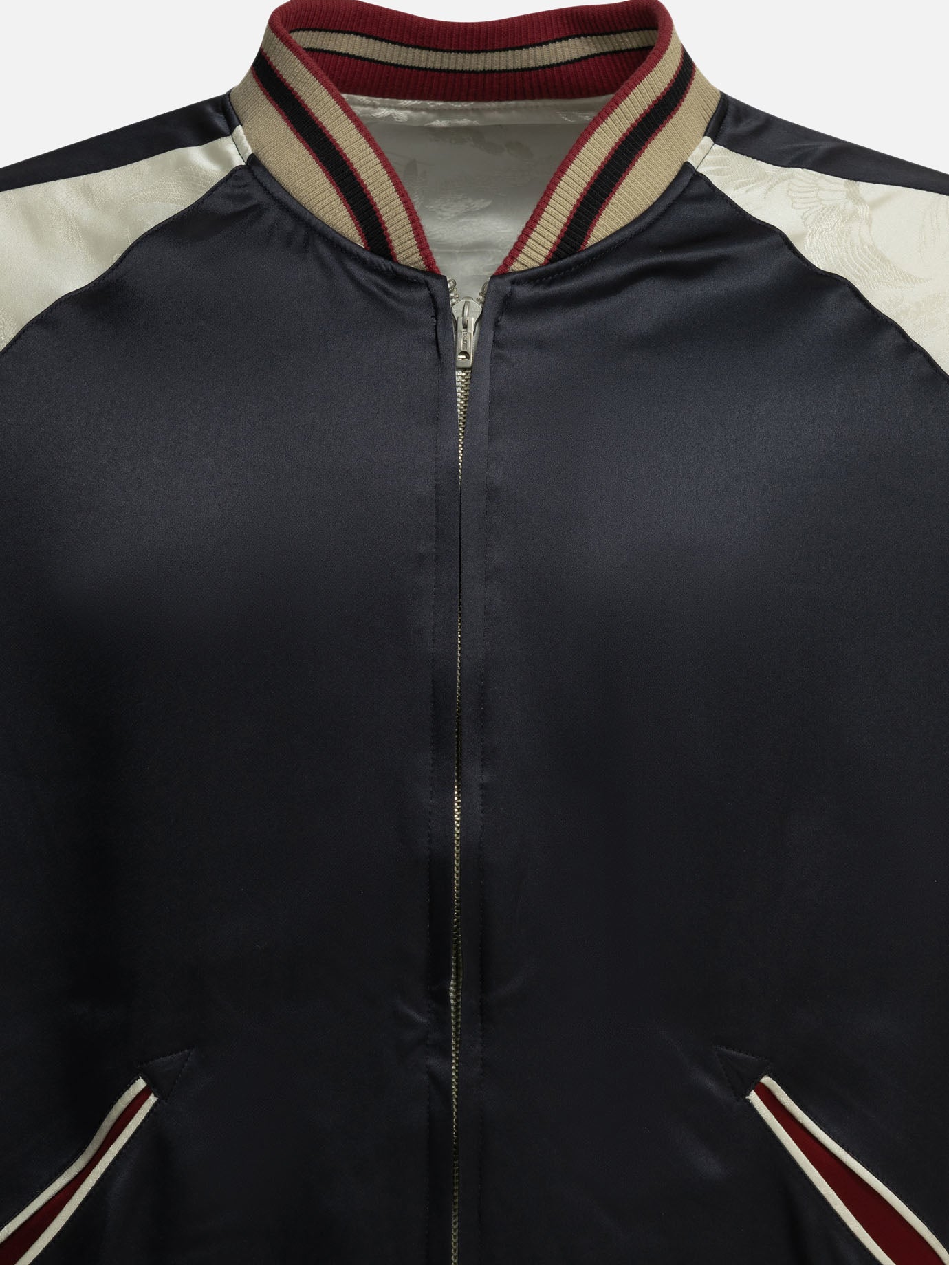 Bomber jackets Floral White - Beams Plus Men | PDP | VIETTI Online Store | Zoom-Modal_6