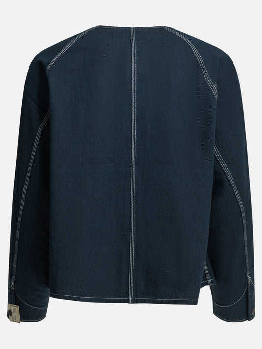 Denim jackets Solid colour Blue - Beams Plus Men | PLP | VIETTI Online Store | 2
