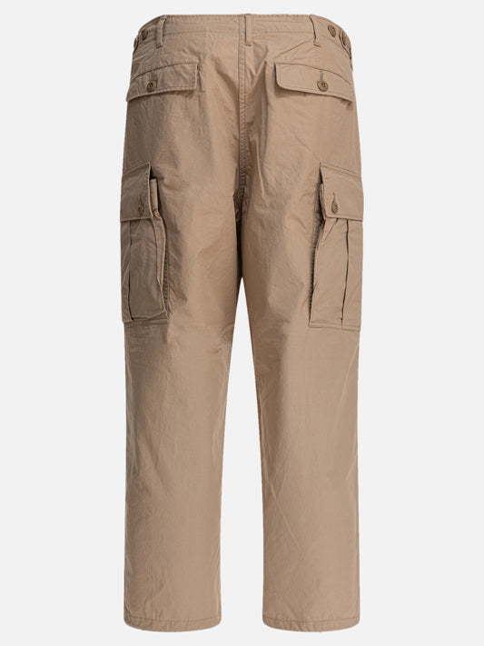 Cargo & parachute trousers Solid colour Beige - Beams Plus Men | PLP | VIETTI Online Store | 2