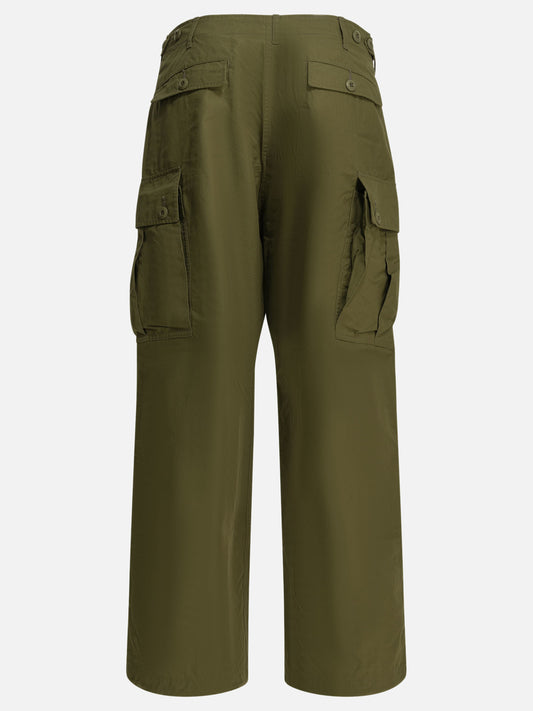 Cargo & parachute trousers Solid colour Green - Beams Plus Men | PLP | VIETTI Online Store | 2