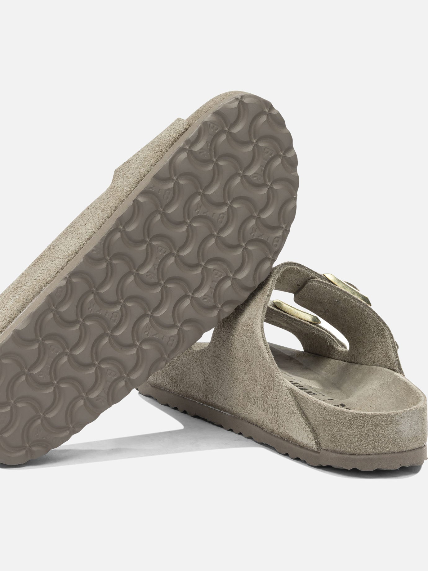 Flat sandals 100% suede - 100% rubber Beige - Birkenstock Women | PDP | VIETTI Online Store | Zoom-Modal_5