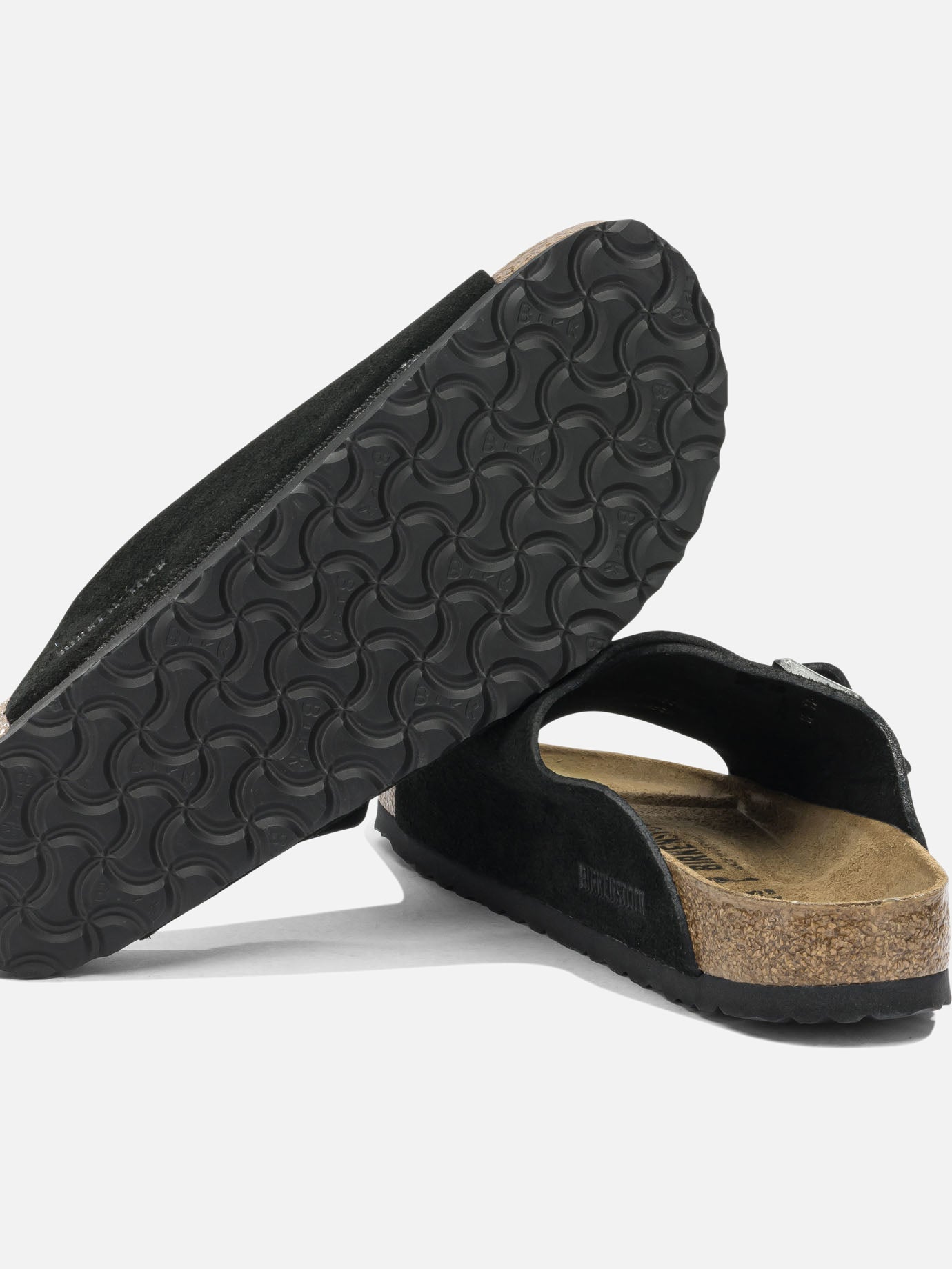 Slides 100% suede - 100% rubber Black - Birkenstock Men | PDP | VIETTI Online Store | Zoom-Modal_5