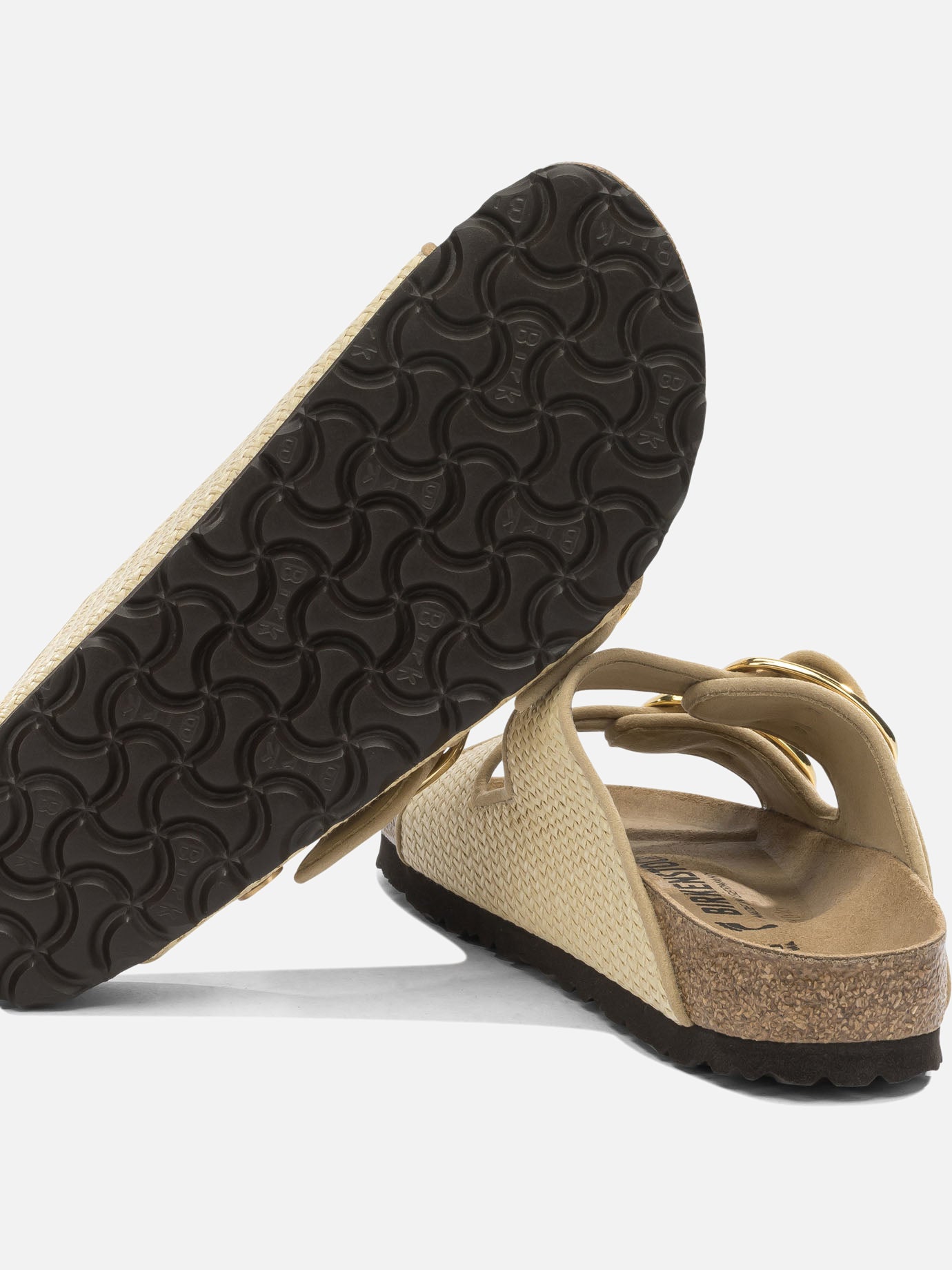 Flat sandals 100% suede - 100% rubber Beige - Birkenstock Women | PDP | VIETTI Online Store | Zoom-Modal_5
