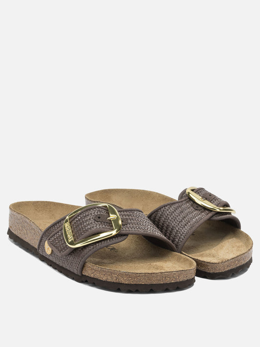 Slides 100% fabric - 100% rubber Brown - Birkenstock Women | PLP | VIETTI Online Store | 2