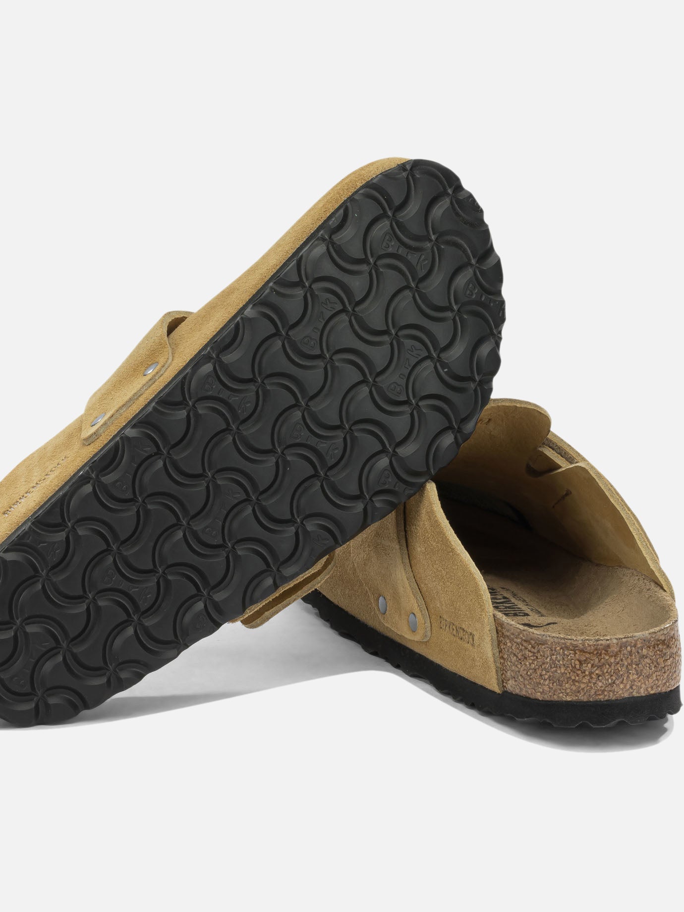 Flat sandals 100% suede leather - 100% rubber Beige - Birkenstock Women | PDP | VIETTI Online Store | Zoom-Modal_5