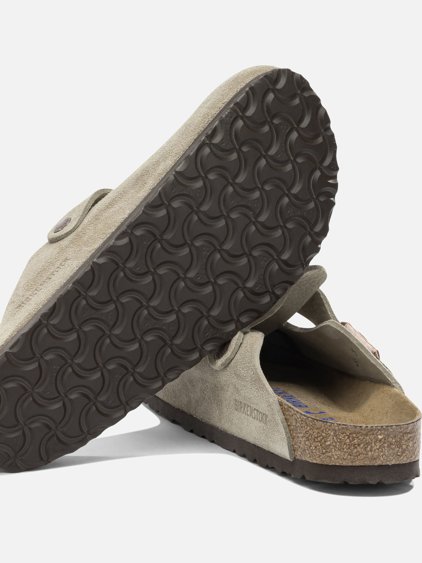 Flat sandals 100% suede - 100% rubber Beige - Birkenstock Men | PDP | VIETTI Online Store | Zoom-Modal_5